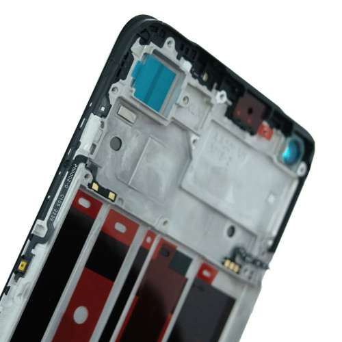 Дисплей для Oppo A74 с тачскрином в рамке (Black) (Original) (ver. 04)