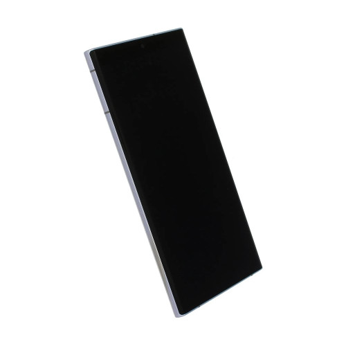 Дисплей для Samsung S908 Galaxy S22 Ultra с тачскрином в рамке (White) (Original)