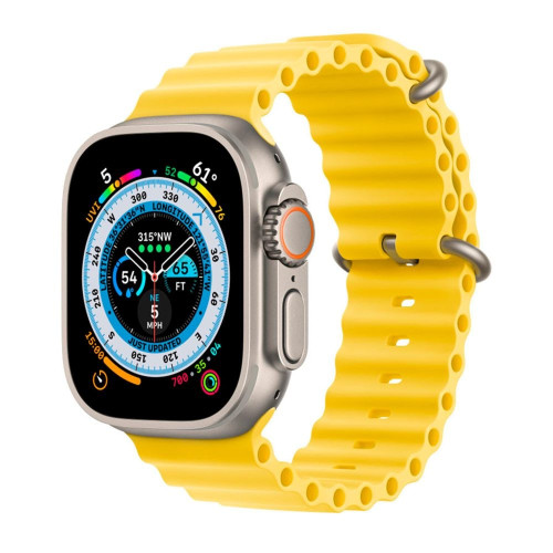 Ремешок для Apple Watch 38/40/41 мм Ocean Band (Yellow)