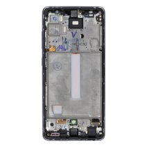 Дисплей для Samsung A525 Galaxy A52 (4G) (2021) с тачскрином в рамке (Lavender) (Original Assembled)