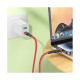 Кабель Hoco U117 Type-C – Lightning PD (1.2 м · 20W · 2.4A) (Red)