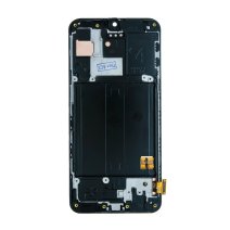 Дисплей для Samsung A405 Galaxy A40 (2019) с тачскрином в рамке (Black) (Original Refurbished)