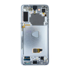 Дисплей для Samsung G996 Galaxy S21 Plus з тачскріном в рамці (Silver) (Original)