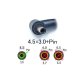 Блок живлення для ноутбука Asus 20V 9A 180W 4.5x3.0mm+Pin L-type Ovale (Black)