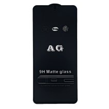 Захисне скло Matte для Poco X3 (Full Glue) (0.3 мм, 2.5D) (Black)