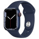 Ремешок Hoco WA01 для Apple Watch 38/40/41 мм Band Silicone (Deep Blue)