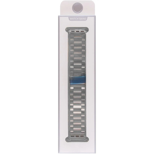Ремінець для Apple Watch 42/44/45/49 мм Steel Elegance (Silver)