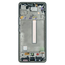 Дисплей для Samsung A536 Galaxy A53 (5G) (2022) з тачскріном в рамці (Black) (Original)