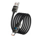 Кабель Hoco U137 Line USB-A – Type-C (1.2 м · 66W · 5A) (Black)