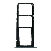 Держатель SIM-карты и карты памяти для Nokia 3.1 Plus (версия на 2×SIM) (Black)