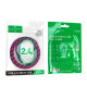 Кабель Hoco X116 Meridian USB-A – Micro-USB (1 м · 12W · 2.4A) (Purple)
