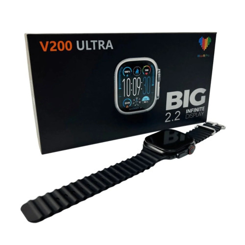 Смарт-годинник BIG V200 Ultra (Black)