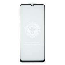 Защитное стекло Lion для Poco C40 (Full Glue) (0.3 мм, 2.5D) (Black)