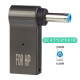 Переходник для ноутбуков HP Type-C – DC 4.5×3.00 мм 100W (Black)