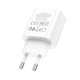Сетевое зарядное устройство Hoco C76A Pro USB-C (30W · 3A) (White)