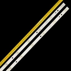 Пряма підсвітка для телевізора 42″ LED42D10A (1 планка 820 мм, 10 LED, лінза 11 мм, 3 В)