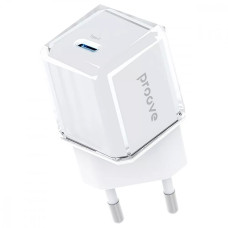 Сетевое зарядное устройство Proove Pocket Gan USB-C (30W · 3A) (White)