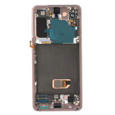 Дисплей для Samsung G991 Galaxy S21 з тачскріном в рамці (Violet) (Original)