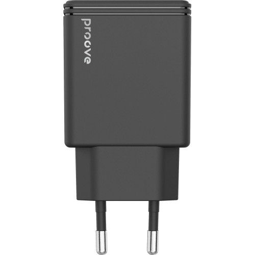 Сетевое зарядное устройство Proove Slender USB-A+USB-C (45W) (Black)