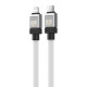 Кабель Baseus CoolPlay Series Type-C – Lightning (2 м · 20W · 3A) (CAKW000102) (White)