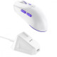 Мишка бездротова ігрова Proove Gaming Rate Pro with Charging Dock (White)