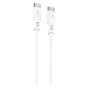 Кабель Proove Rebirth Type-C – Type-C (1 м · 60W · 3A) (White)