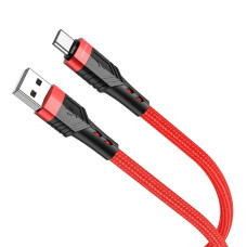 Кабель Borofone BU35 USB-A – Type-C (1.2 м · 15W · 3A) (Red)