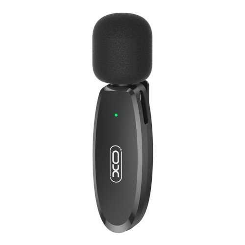 Беспроводной петличный микрофон XO MKF010 Twin Type-C + Lightning (Black)