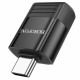 Переходник OTG Borofone BV18 USB-A 3.0 – Type-C (Black)