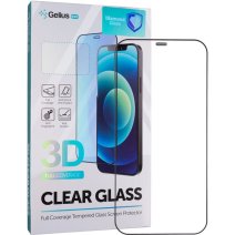 Захисне скло Gelius Pro Diamond для Apple iPhone 12 Pro Max (Full Glue) (3D) (Black)