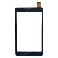 Сенсорне скло для Nomi Corsa 4 (універсальне №510) (2D) 30 pin (Black) (version 2)
