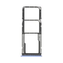 Держатель SIM-карты для Poco M4 Pro (4G) (версия на 2×SIM) (Blue)