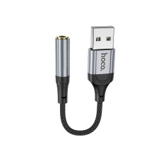 Переходник Hoco LS36 USB-A – 3.5 мм (Black)