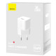 Сетевое зарядное устройство Baseus GaN5 Mini USB-C (20W · 3A) (CCGN0501) (White)