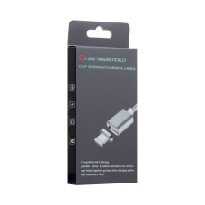 Кабель Magnetic Clip-On USB-A – Lightning (1 м · 10W · 2.1A) (Black)