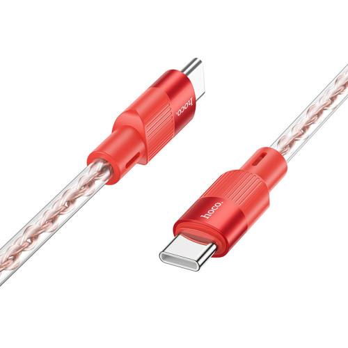 Кабель Hoco X99 Type-C – Type-C (1 м · 60W · 3A) (Red)