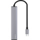 USB-хаб Proove Arc Link 5в1 (2xUSB 3.0 · 3xType-C) (Silver)