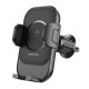 Автодержатель Borofone BH204 Blue Charm Wireless (15W) (Black)