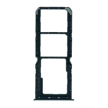 Держатель SIM-карты и карты памяти для Realme C25Y (версия на 2×SIM) (Gray)