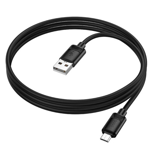 Кабель Hoco X122 USB-A – Micro-USB (1 м · 12W · 2.4A) (Black)