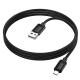 Кабель Hoco X122 USB-A – Micro-USB (1 м · 12W · 2.4A) (Black)