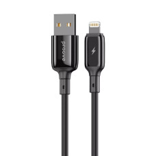 Кабель Proove Flex Metal USB-A – Lightning (1 м · 12W · 2.4A) (Black)