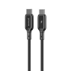 Кабель Proove Flex Metal Type-C – Type-C (1 м · 60W · 3A) (Black)