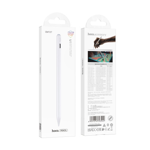 Стилус Hoco GM107 для iPad white