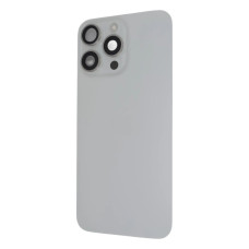 Задняя крышка для Apple iPhone 15 Pro Max (White) (Original) со стеклом камеры
