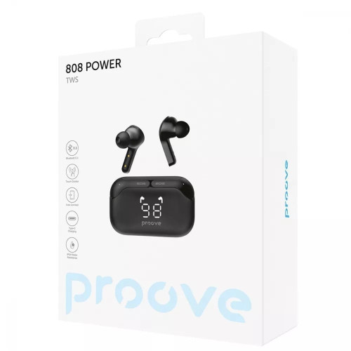Наушники Bluetooth Proove 808 Power TWS (Gray)