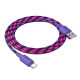 Кабель Hoco X116 Meridian USB-A – Type-C (1 м · 15W · 3A) (Purple)