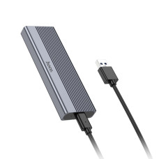 Внешний карман HOCO HB47 M.2 SSD Enclosure silver
