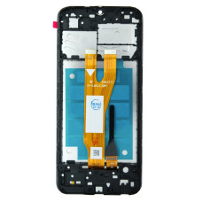 Дисплей для Samsung A032 Galaxy A03 Core з тачскріном в рамці (Black) (Original PRC)