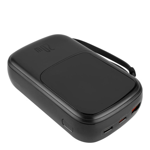 Повербанк Baseus QPow Pro Digital Display 20W Fast Charge (20000 mAh) (Black)